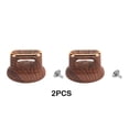thumbnail image 2 of Baohd 2pcs/set Forged With Materials Sturdy Wood Grain Pot Lid Handle For Easy Handling And Reliable Deep wood grain, 2 of 6