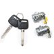 thumbnail image 1 of Juego de cerradura de puerta con llave (l y R) para camioneta 89-95 89-98 4runner para llave de cilindro de cerradura de puerta 69051-35030, 1 of 5