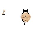thumbnail image 1 of Escultura creativa de resina con nota musical y reloj de pared, adorno central para escritorio, chimenea, oficina, dormitorio, hogar, regalo de inaugu, 1 of 8