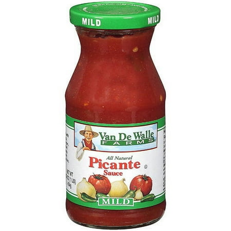 Van De Walle Farms All Natural Mild Picante Sauce, 16 oz