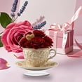 thumbnail image 7 of WEGFTDUOP Valentine's Day Themed Decorative Teacups Gifts For Couples Love Tea Cup Acrylic Ornaments, 7 of 7
