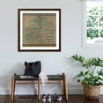 thumbnail image 3 of Art.com Pine Tree, 1932 Giclee Print by Paul Klee, Brown Frame Wall Art, 38" x 38", 3 of 5