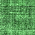 thumbnail image 1 of Ahgly Company Indoor Square Persian Emerald Green Bohemian Area Rugs, 4' Square, 1 of 4