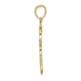 thumbnail image 2 of FB Jewels 14K Yellow Gold Cross Cut Out with Round Tips Pendant, 2 of 4