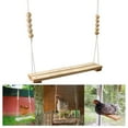 thumbnail image 4 of Wooden Chicken Swing Birds Parrots Perch Chicken for Bird Budgie Poultry, 4 of 8