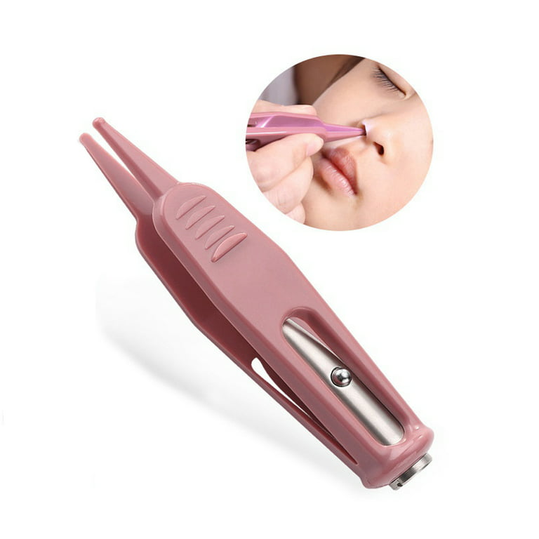 Baby Products Online - New safety tweezers for baby Plastic tweezers Ear nose  Nose clean ears - Kideno