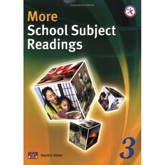 Pre-Owned More School Subject Readings 3, with Audio CD (Intermediate Reading Comprehension), 9781599663760, 1599663767, Paperback,