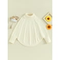 thumbnail image 2 of Suealasg Kids Girls Sweater Poncho 1T 2T 3T 4T 5T 6T Little Girls Long Sleeve Turtleneck Knitted Pullover Child Girls Fall Winter Warm Knitwear, 2 of 9
