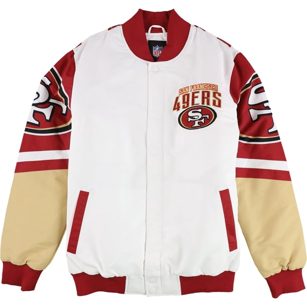 G-III Sports Mens San Francisco 49ERS Varsity Jacket snf L