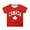 Red, variant on Toddler Girls Summer Shirts Short Sleeve With Canadian Print Comfortable Crew Neck Girls Graphic Tees Size 3-4T