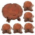 thumbnail image 4 of Raindrops 5 Stools 1 Table Resin Chair Table Craft Micro Landscape Decoration Fairy Garden Miniature Decors, 4 of 8