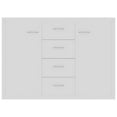 thumbnail image 2 of vidaXL Sideboard White 88x30x65 cm Engineered Wood, 2 of 4