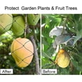 thumbnail image 4 of Visland Bird Netting Garden Netting for Bird Plants Vegetables Tree, Heavy Duty Garden Net, Durable Reusable Deer Netting Protect Against Rodents Birds, Hawk, Squirrel and Other Animals,6.9X32.8FT, 4 of 8