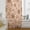 Orange, variant on Lime Green Sheer Curtains 63 Inch Length, Light Filtering Voile Curtain Panel, Jungle Palm Trees Coconut Palms Exotic Ferns Rod Pocket Drapes Window Treatments for Living Room Bedroom 52"x63"