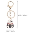 thumbnail image 2 of IDEANATEGRATE Llavero Suerte Japonés Color Negro Decorativo Y Práctico Para, 2 of 8