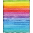 thumbnail image 2 of Blanket Rainbow Colors Smooth Soft Blanket for Sofa Chair Bed Office Travelling Camping for Kids Adults Twin 60"x80", 2 of 6