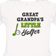 thumbnail image 4 of Inktastic Great Grandpas Little Golfer with Golf Club and Ball Boys or Girls Long Sleeve Baby Bodysuit, 4 of 5