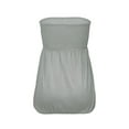 thumbnail image 3 of KOMOO Women's Plus Strapless Tube Top Sleeveless Off-The-Shoulder Tunic Tanks Tops Breast Wrap Tops, 3 of 4
