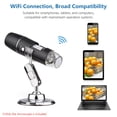 thumbnail image 2 of 1000X WiFi Mini microscopio electrónico portátil Lupa digital de mano para, 2 of 8