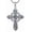 A01- Star of David, variant on Pentagram Cross Necklace 925 Sterling Silver Irish Celtic Knot Pendant Necklace Religious Jewelry Gifts for Men