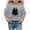 00-Grey581, variant on Little Girl's Cat Graphic Sweatshirt Long Sleeve Sweatshirts Sweat Tops Soft Sweatshirts,Red