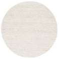 thumbnail image 2 of SAFAVIEH Natura Feride Geometric Area Rug, Ivory, 11' x 11' Round - Large - Scandinavian Design, Ivory, Handmade Wool Blend, Ideal for Living Room, Bedroom, Dining Space, 2 of 8
