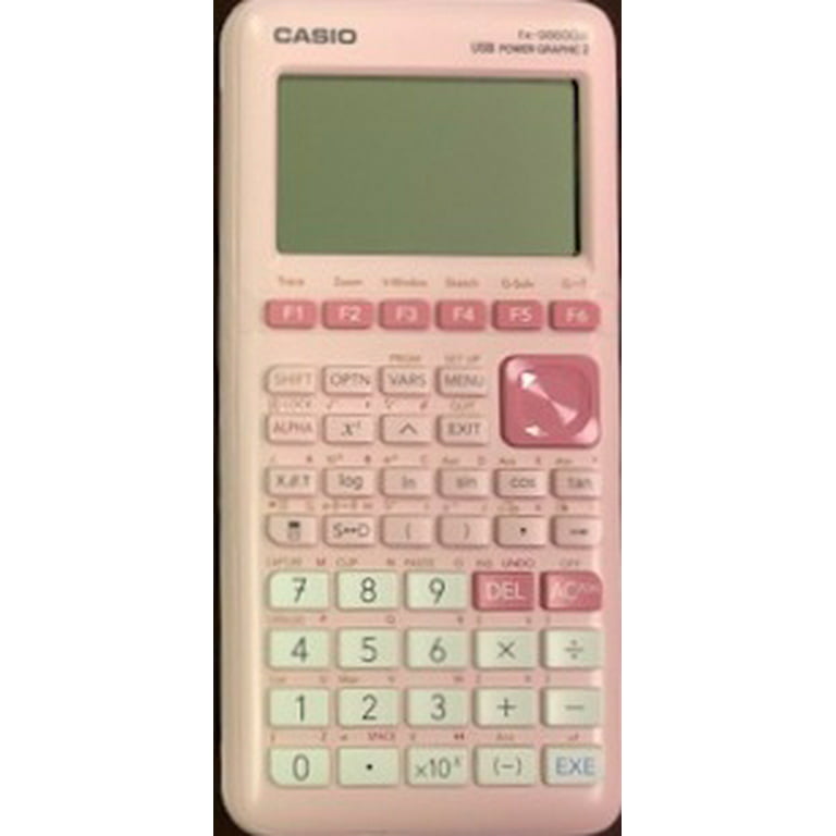 Koge Ordsprog boykot Casio FX-9750Glll-PK Graphing Calculator, Natural Textbook Display, Pink -  Walmart.com