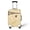 Eiffel Tower Floral Print, variant on HELLHERO Retro Sunset Palm Print Easy Install Suitcase Guard for Family, All Size Dustproof Anti Abrasion Baggage Protector