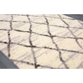 thumbnail image 2 of Florence Cream Beige Argyle Modern Contemporary Area Rug Tapis Carpet For Living Room Bedroom Kitchen, 2 of 3