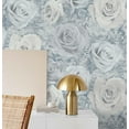 thumbnail image 3 of NextWall Arthouse Reverie Peel and Stick Wallpaper 20.5 in. W x 18 ft. L - Baby Blue, 3 of 7