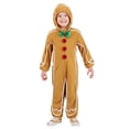 thumbnail image 1 of Gingerbread Man Onesie Toddler Costume, 1 of 3