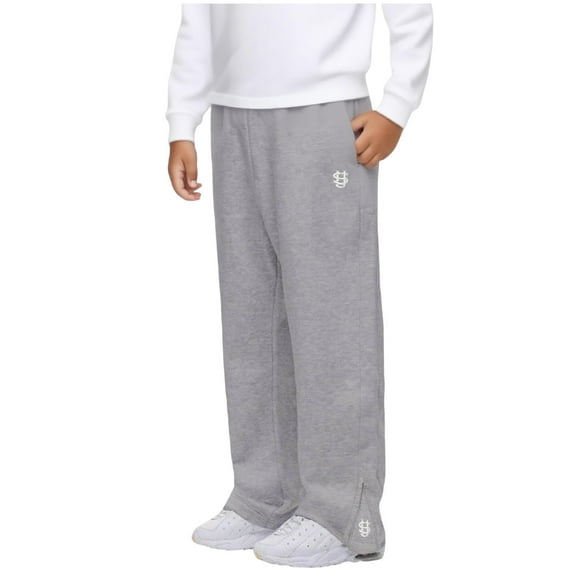 10T 11T Teen Boy Clothes Baggy Sweatpants Boys Graphic Wide Leg Sweatpants Baggy Pants Athletic Track Sweat Pants Joggers