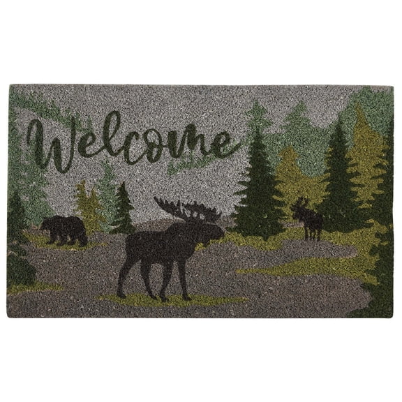 Park Designs Watercolor Wildlife Doormat 1'6''x2'6''