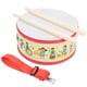 thumbnail image 2 of Tambor De Mano Para Niños, Instrumento Musical De Madera De Doble Cara Con Mazo De Baqueta, 2 of 7