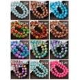 thumbnail image 5 of U8MO 20pcs 10mm Round Coated Opaque Glass Loose Beads lot for Jewelry Making DIY-048-15#, 5 of 9