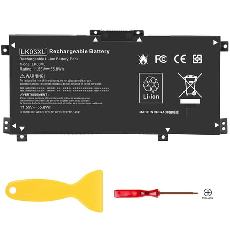 ✅ Battery For HP ENVY X360 LK03XL 17-AE 17-CE 15-BP 15-BQ 916368-541 916814-855