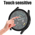 thumbnail image 4 of Fundas protectoras para relojes inteligentes a prueba de golpes, carcasa de vidrio templado con marco de PC para Galaxy Watch Estuche de vidrio templado con marco de PC elaborado con cuidado, 4 of 8