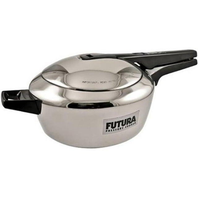 Hawkins Futura Stainless Steel Pressure Cooker - 5.5 Litres