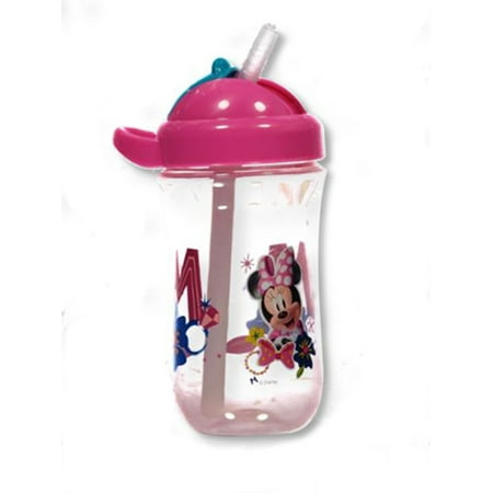 UPC: 0071463104819 | The First Years Minnie Mouse Flip-Top Straw Cup