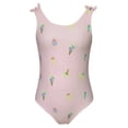 thumbnail image 1 of Traje de Baño George para Niña, Completo color Rosa Talla 6, 1 of 4
