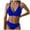 Blue, variant on Bikinis Sets for Women Two Piece Bathing Suits for Women Women's Swimwear 2 Piece Normal Swimsuit Backless 2 Piece Printing Adjustable Print Padded Strap Bathing Suits for Vacation Beach Wear
