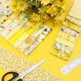 thumbnail image 6 of LINFANG 80Pack Cotton Quilting Fabric Breathable Sewing Fabric Fine Patchwork Pre Cut Strip Floral Print Cloth Quilt Strip for DIY Craft, 6 of 9