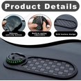 thumbnail image 3 of Multifunctional Car Anti Slip Mat with 360° Rotatable Phone Holder & Temporary Parking Number for Phones, Sunglasses, Keys, Daily Essentials, 3 of 6