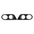 thumbnail image 2 of Parachoques antiniebla Parrilla circundante Cubierta envolvente delantero Marco Brillante Reemplaza 51112695255 51112695256 para E46 M3 Coupe 2001-2006 Piezas, 2 of 9