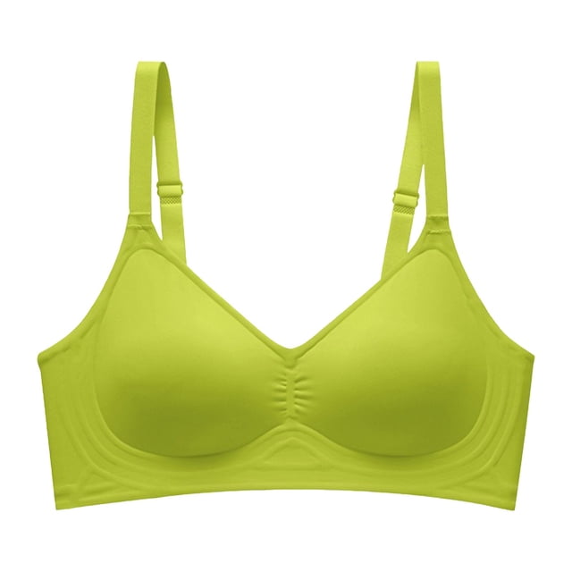 Women's Seamless Wireless Bra - Full Coverage, Soft Support, Regular/Plus Size