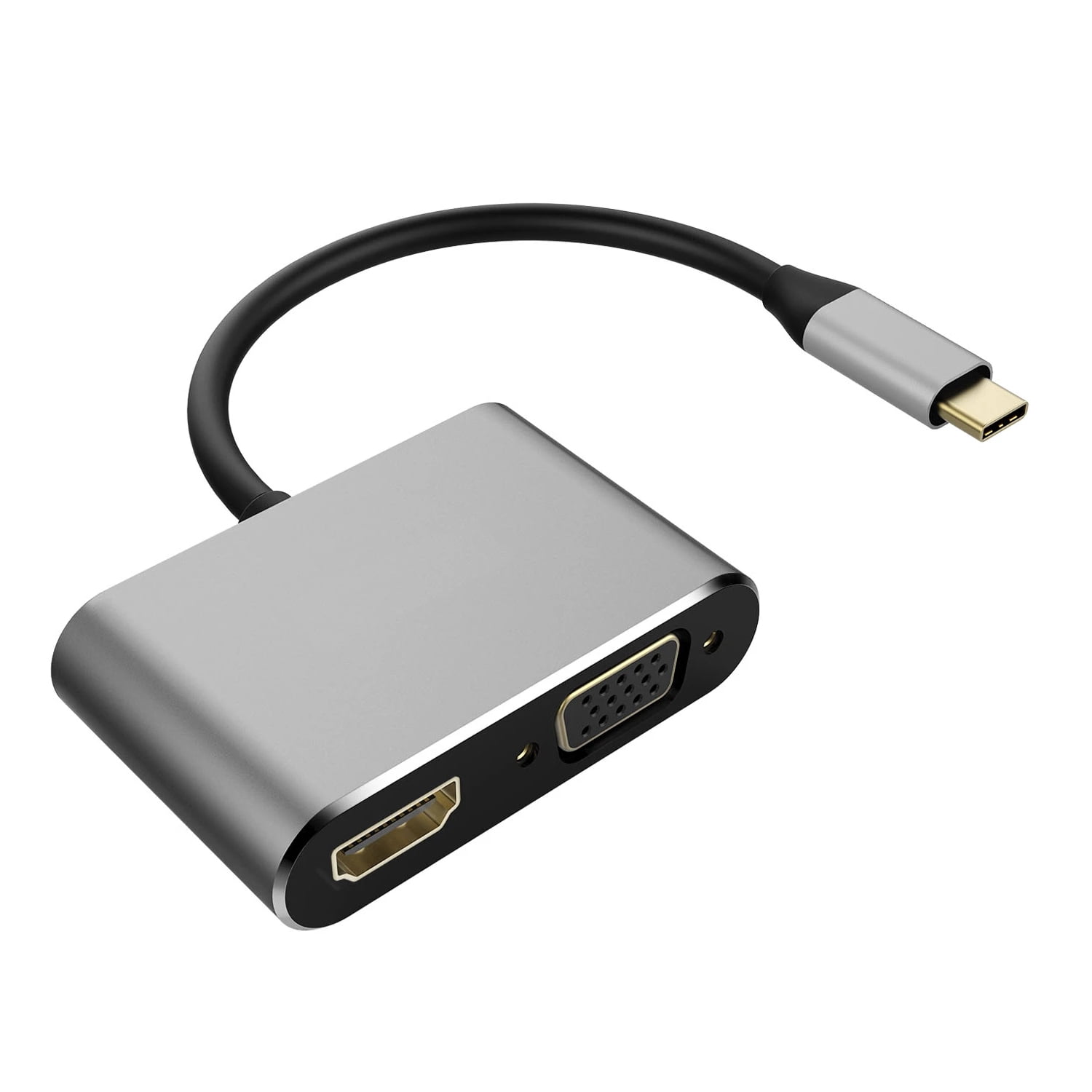 iPhone 15 Pro Max Plus Splitter 3 in 1 USB C a HDMI USB A Tipo