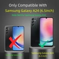 thumbnail image 2 of Dteck for Samsung Galaxy A24 Case with Sliding Cover Heavy Duty Protective A24 Case with Card Holder Magnetic Rotate Ring Kickstand Case Cover,Rosegold, 2 of 8