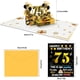 thumbnail image 3 of Tarjeta de cumpleaños Joycard 75th para mujeres y hombres con diseño desplegable en 3D, 3 of 7