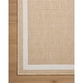 thumbnail image 6 of Indoor Outdoor Rug 4x6, Reversible, Loloi Easton Wheat / Ivory (4' x 6'), 6 of 7