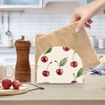 thumbnail image 2 of Yayeee Napkin Holder for Table Kitchen Paper Tissue Organization, Beige Cherry, 2 of 8